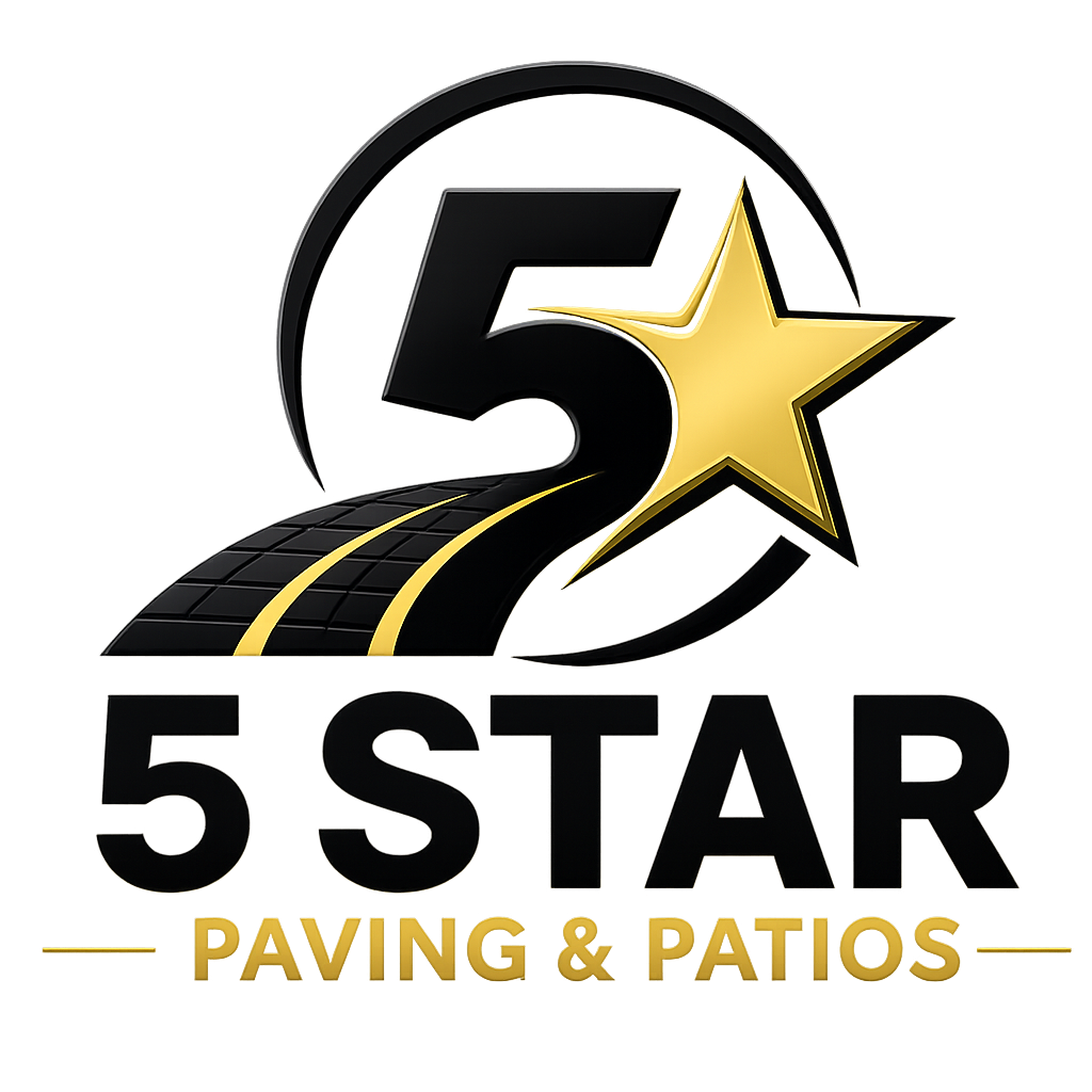 5 Star Paving and Patios company emblem